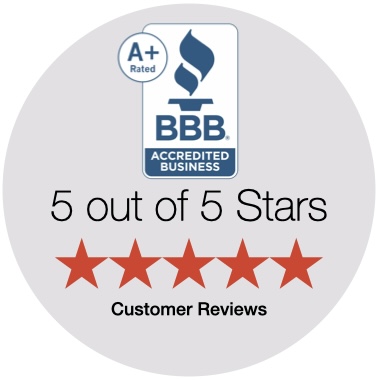 BBB 5 out of 5 stars rating