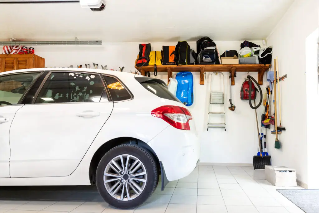Garage floor coating in San Diego